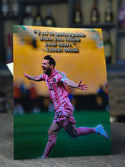 Poster Motivațional | Messi