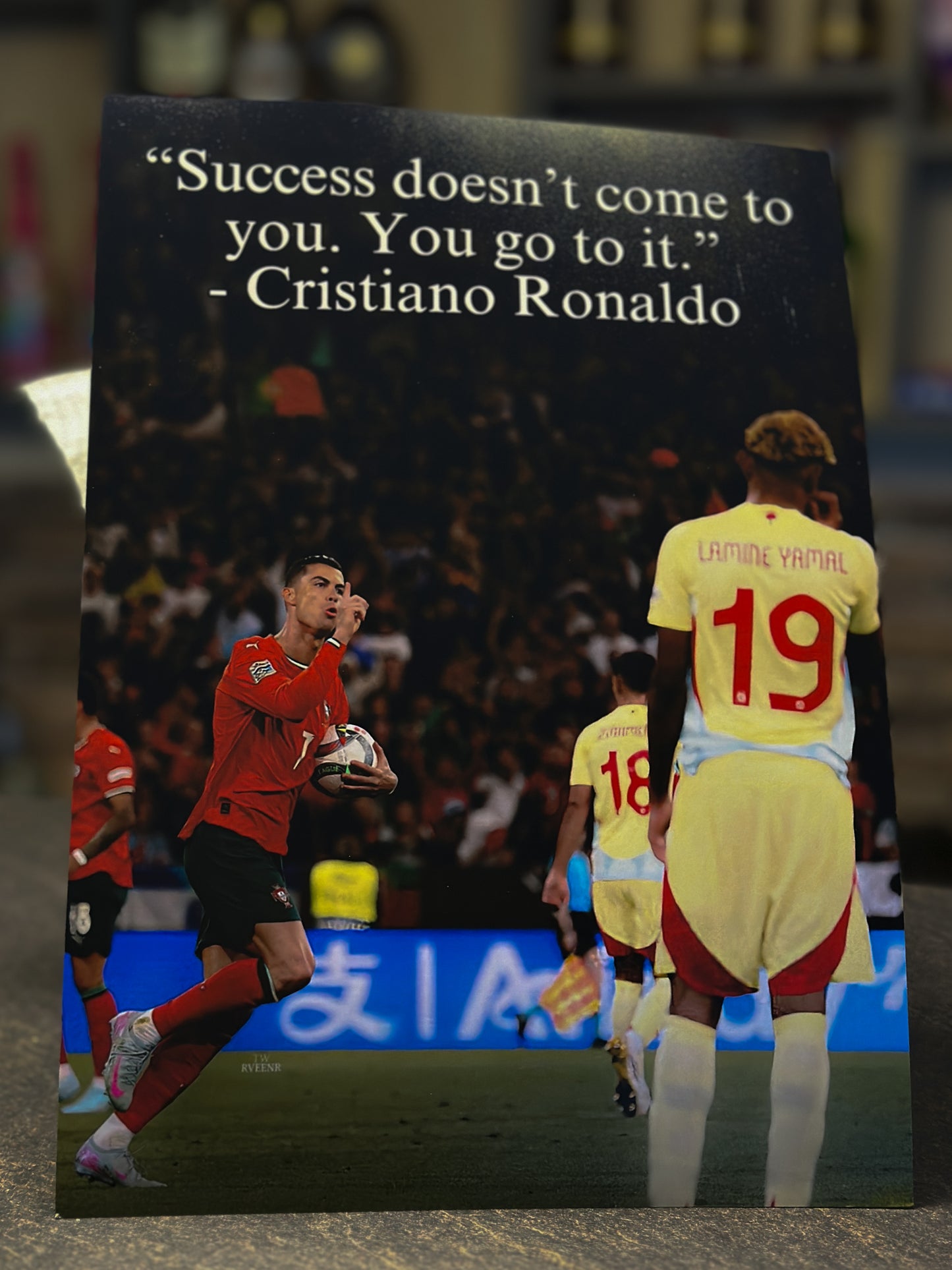 Poster Motivațional | Cristiano Ronaldo