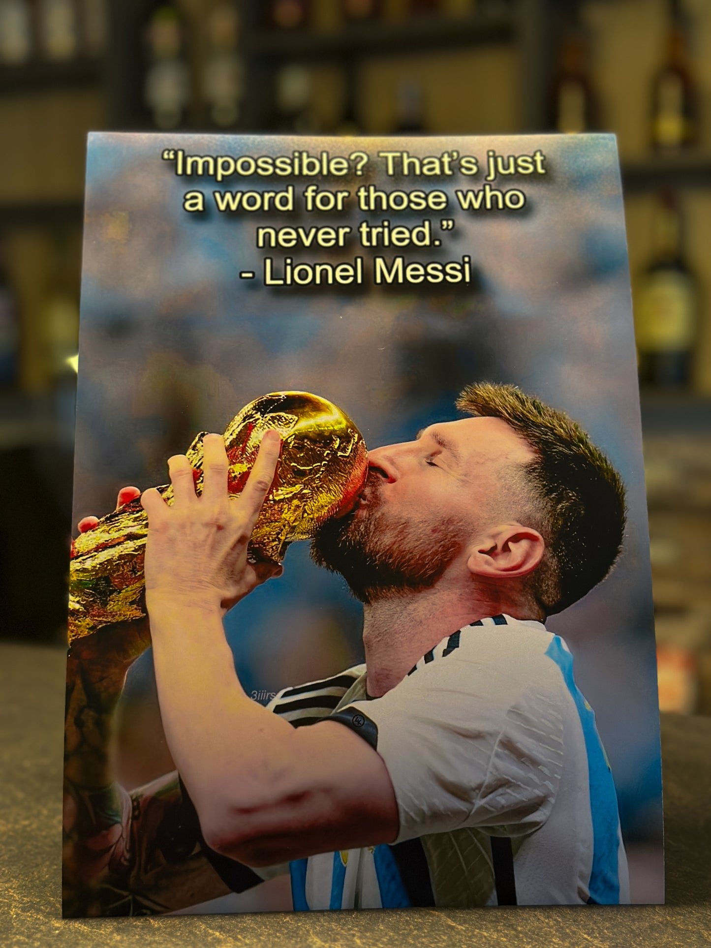 Poster Motivațional | Leo Messi