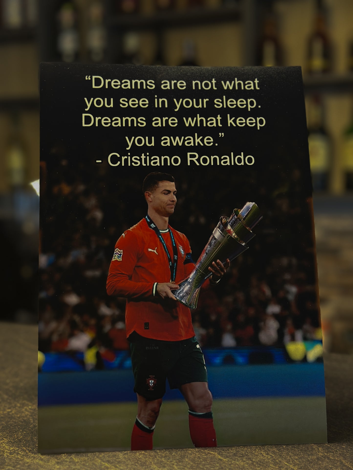 Poster Motivațional | Cristiano Ronaldo